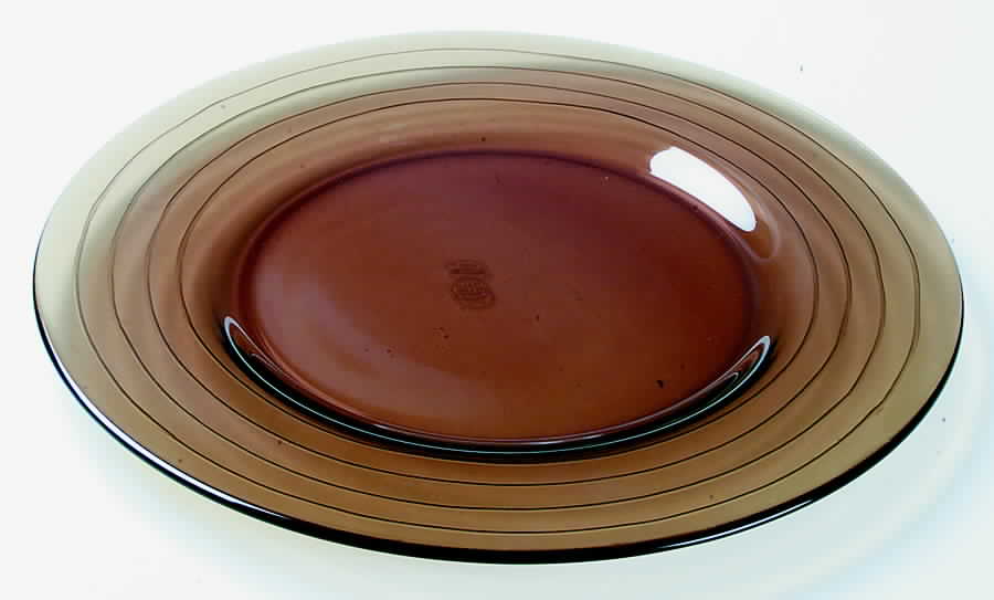 Colin Cowie Amber Glassware Service Plate (Charger) by JCPenney-1