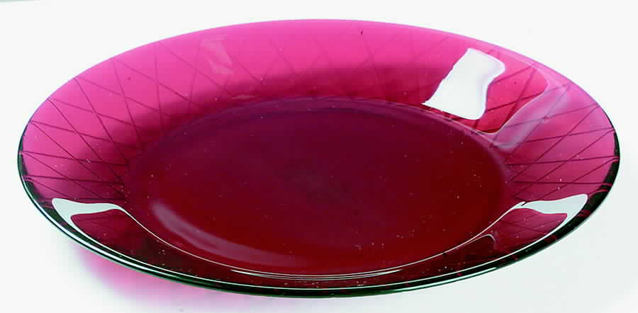Colin Cowie Ruby Glassware Salad Plate by JCPenney-1
