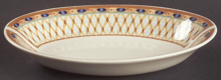 Lemon Tree (Round) Relish/Gravy Underplate by Johnson Brothers-1