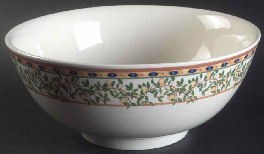 Lemon Tree (Round) 10" Large Salad Serving Bowl by Johnson Brothers-1