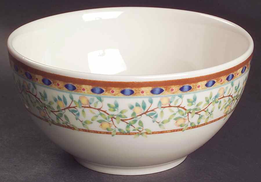 Lemon Tree (Round) Individual Snack Bowl by Johnson Brothers-1