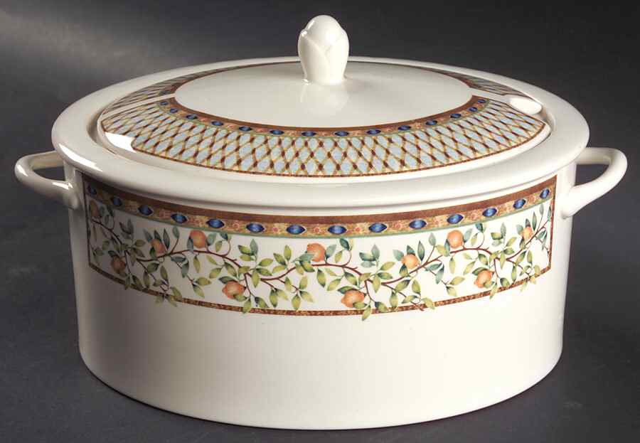 Lemon Tree (Round) Tureen &  Lid by Johnson Brothers-1