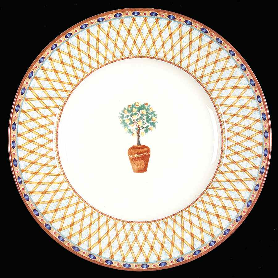 Lemon Tree (Round) Salad Plate by Johnson Brothers-1