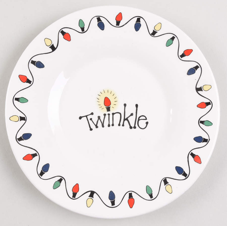 Twinkle Salad/Dessert Plate by JCPenney-1