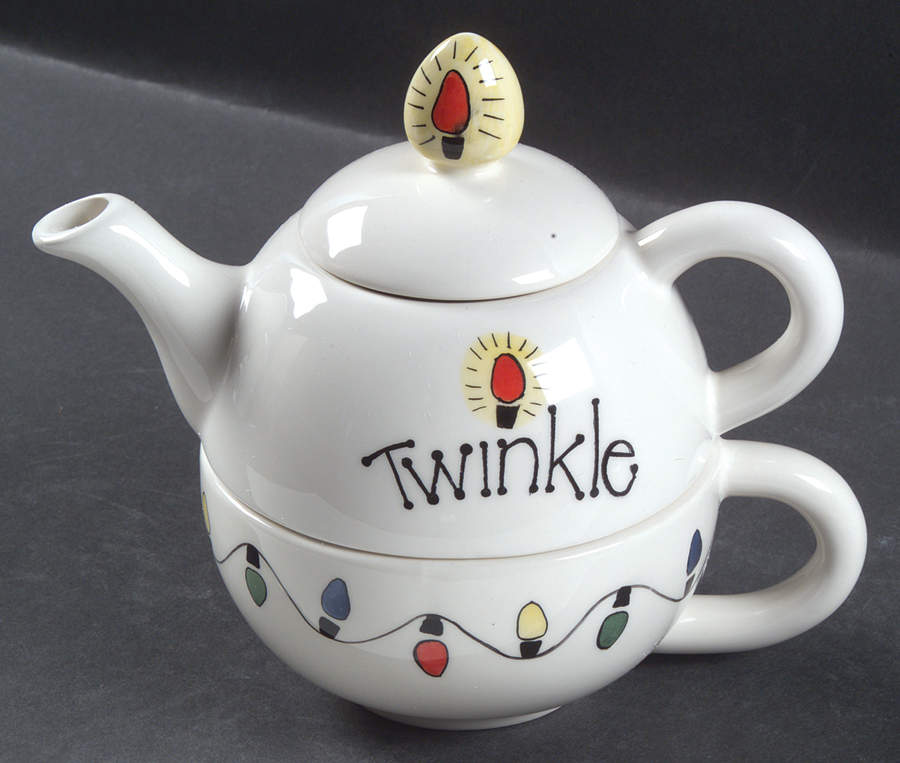 Twinkle Individual Teapot & Lid with Cup by JCPenney-1