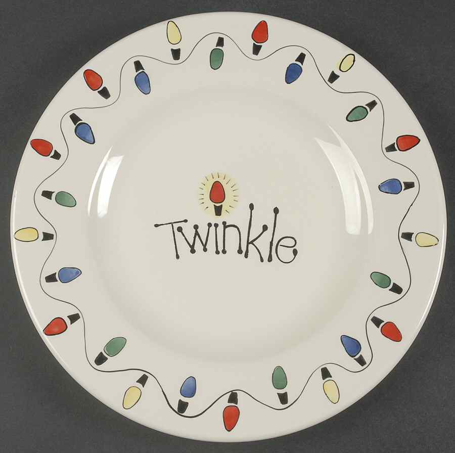 Twinkle Dinner Plate by JCPenney-1