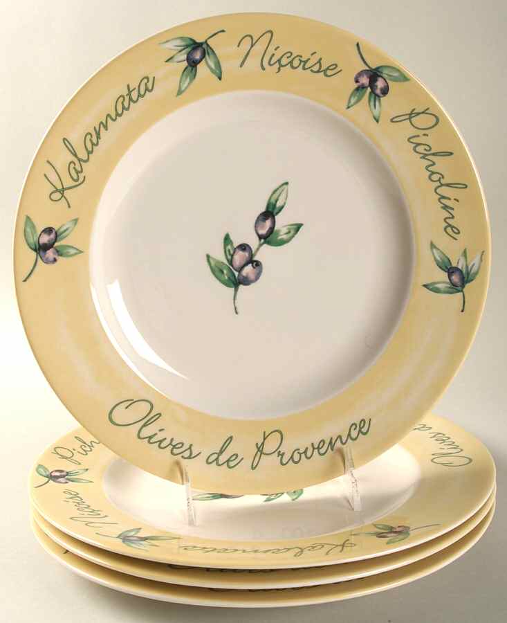 Olives de Provence Dinner Plate - Set of 4 by Johnson Brothers-1