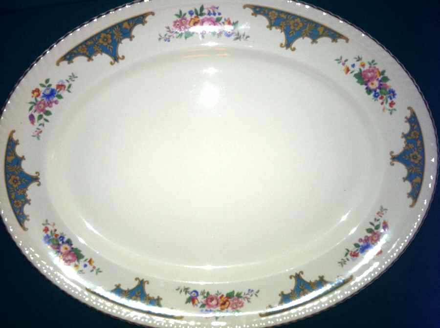 Belgravia 12" Oval Serving Platter by Johnson Brothers-1