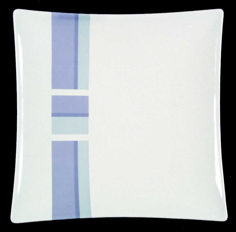 Blue Denim 10" Square Tray by Johnson Brothers-1