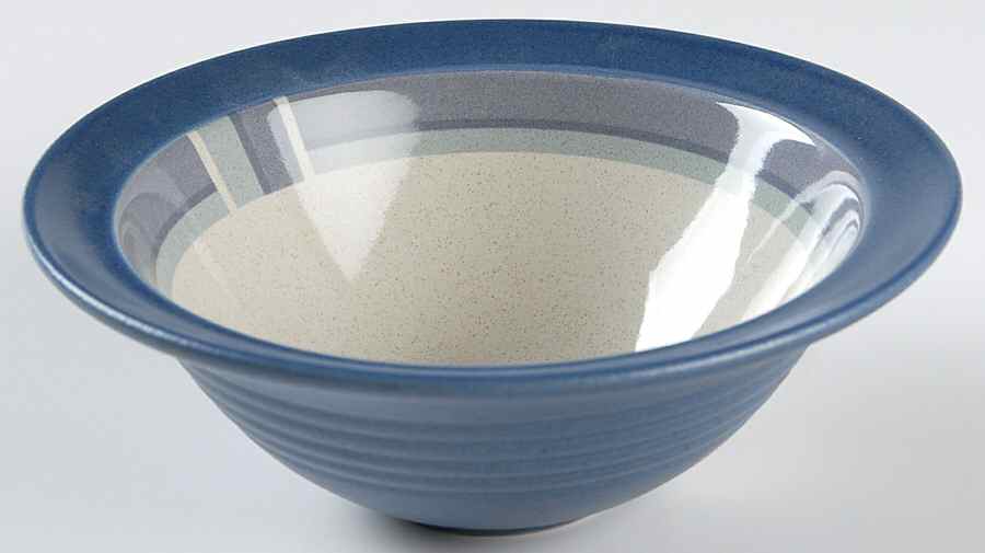 Blue Denim Rim Fruit/Dessert (Sauce) Bowl by Johnson Brothers-1