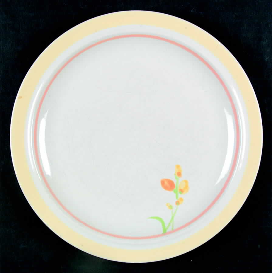 Yellow Dinner Plate by Jepcor-1