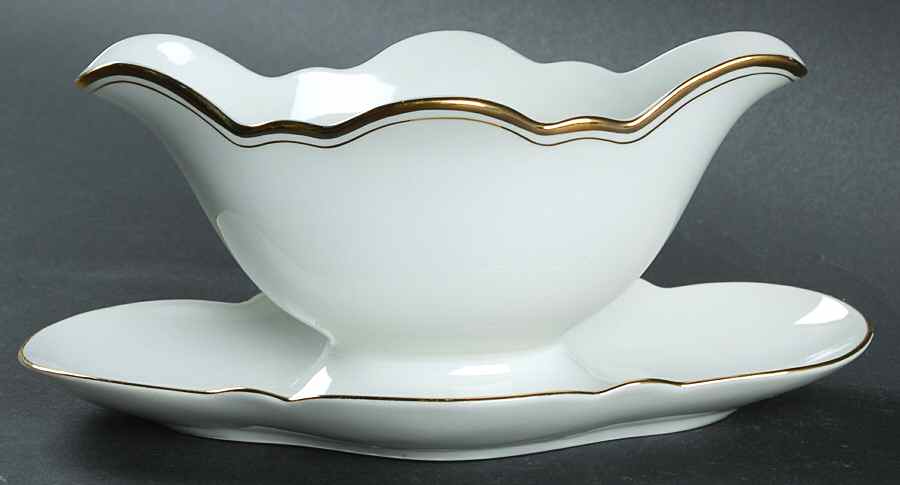 JOE30 Gravy Boat with Attached Underplate by Johann Seltmann-1