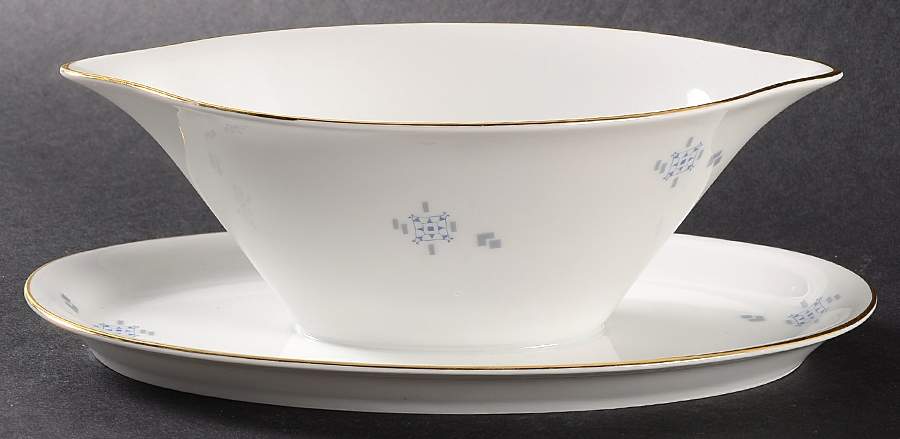 4971 Gravy Boat with Attached Underplate by Johann Seltmann-1
