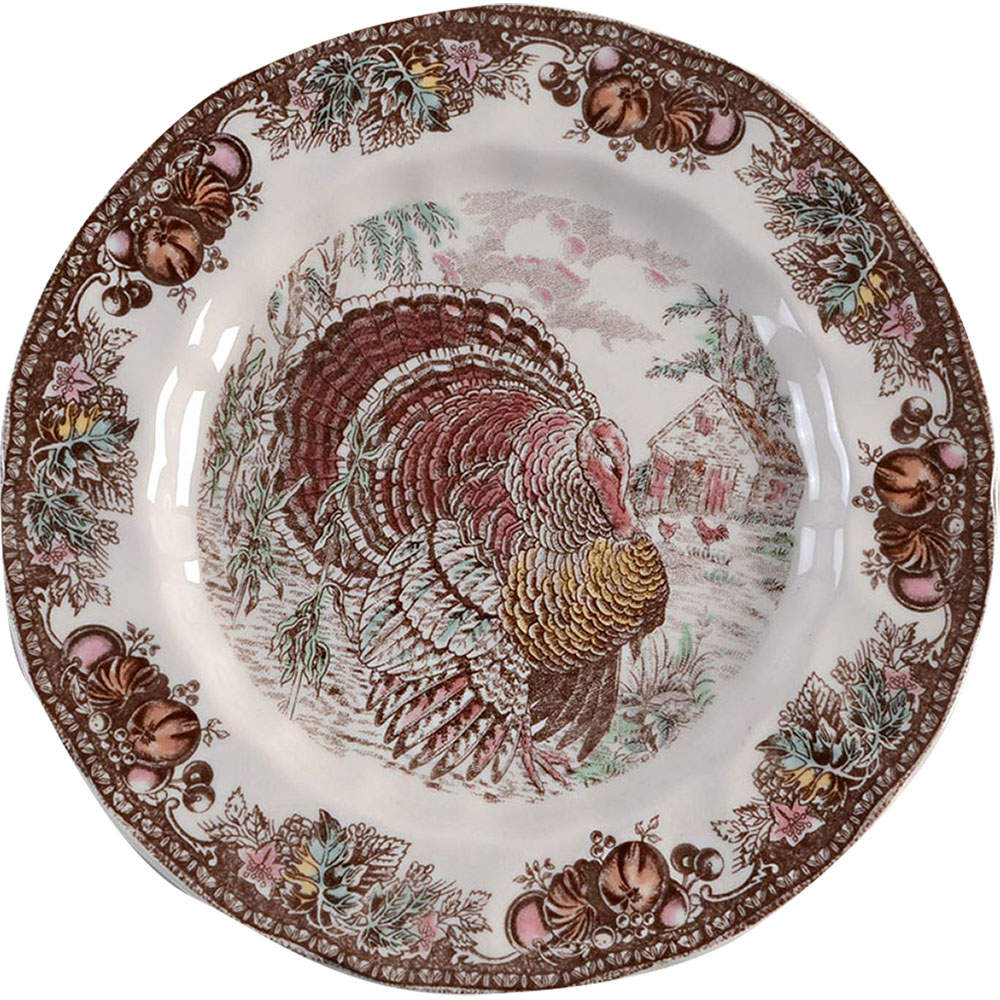 Autumn Monarch Salad Plate - Set of 4 by Johnson Brothers-1
