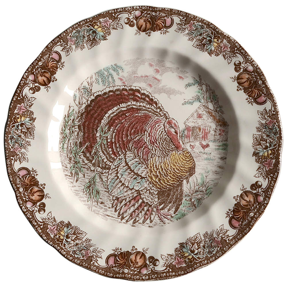 Autumn Monarch Dinner Plate - Set of 4 by Johnson Brothers-1