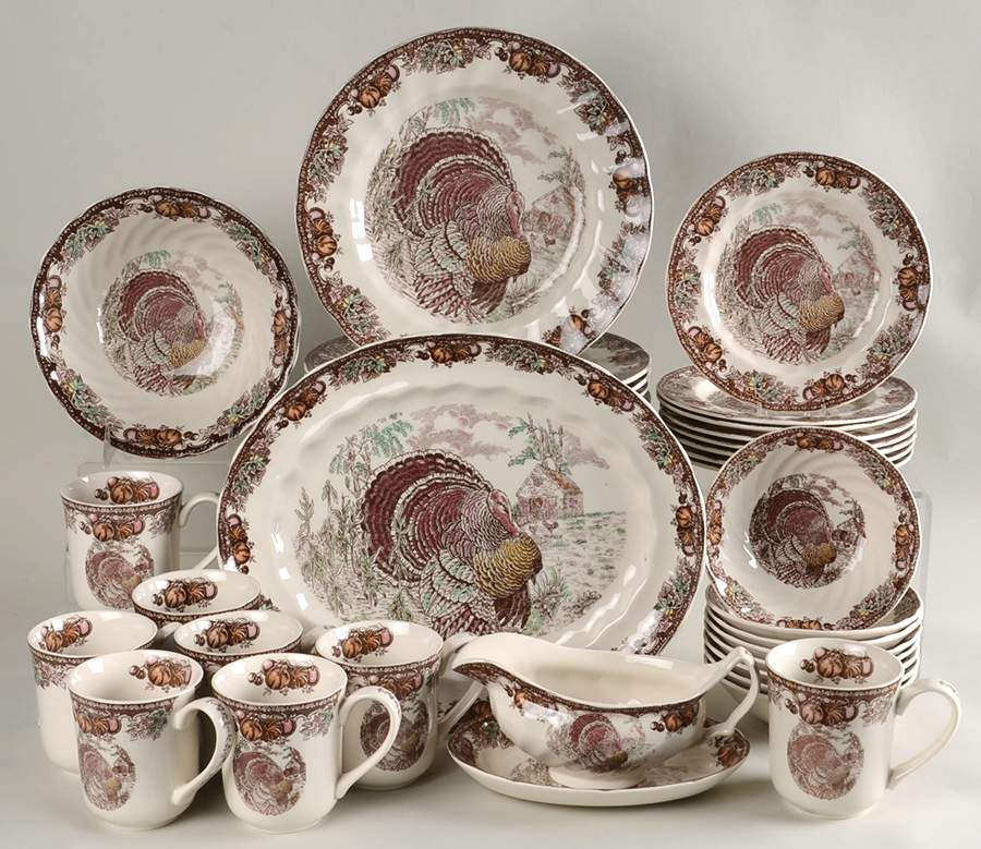 Autumn Monarch 36 Piece Set by Johnson Brothers-1