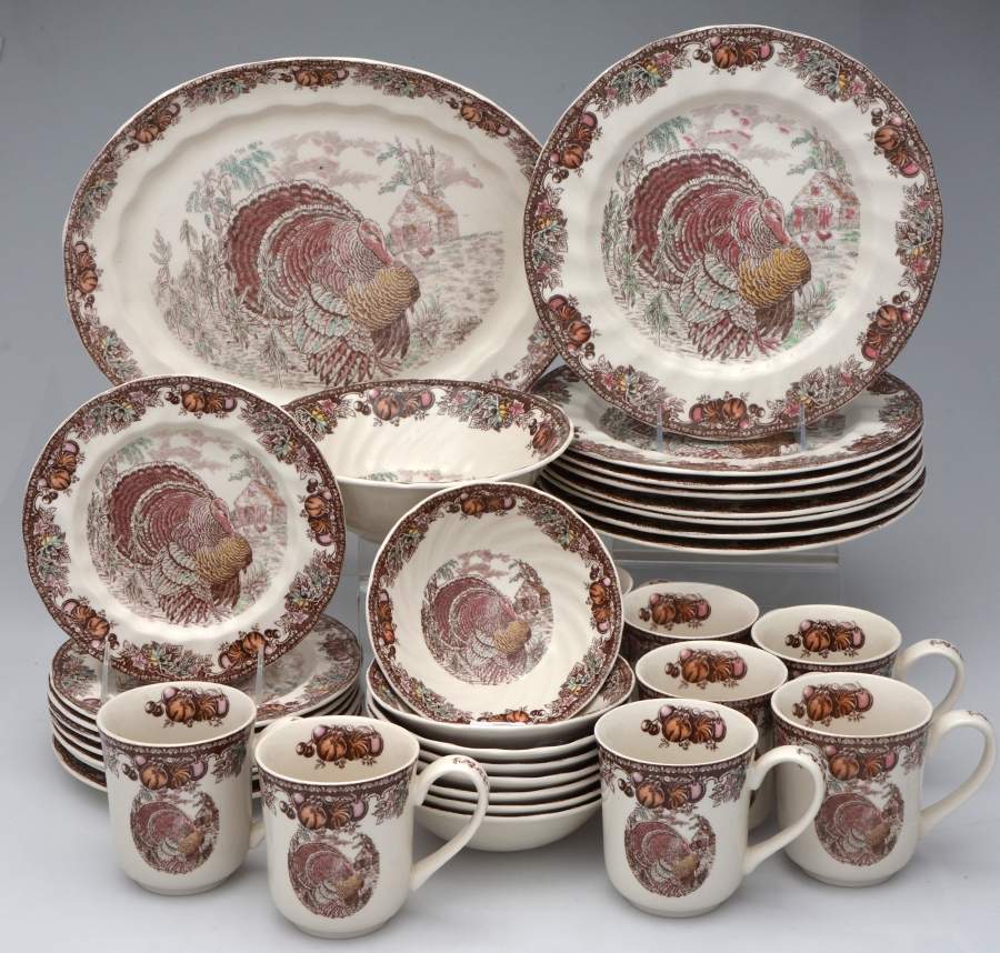 Autumn Monarch 34 Piece Set by Johnson Brothers-1