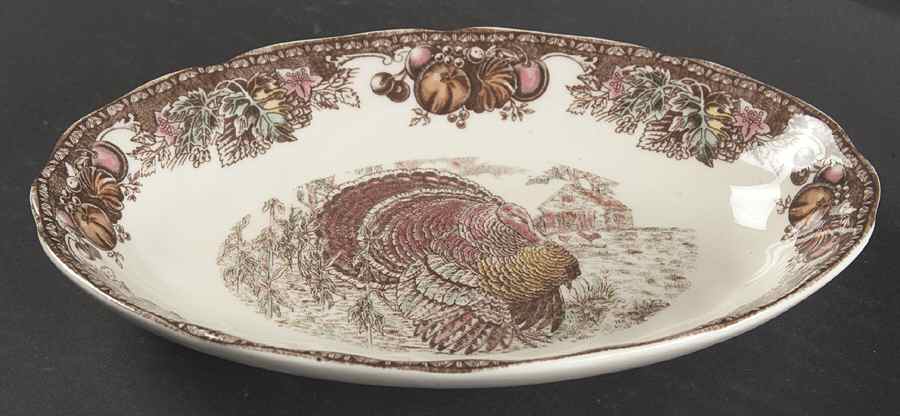 Autumn Monarch Relish/Gravy Underplate by Johnson Brothers-1
