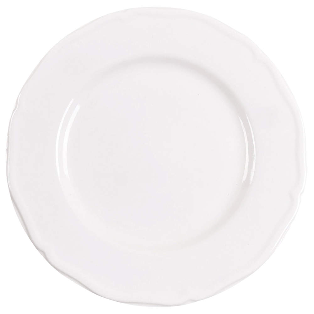 Bistro Cafe White Dinner Plate by JCPenney-1