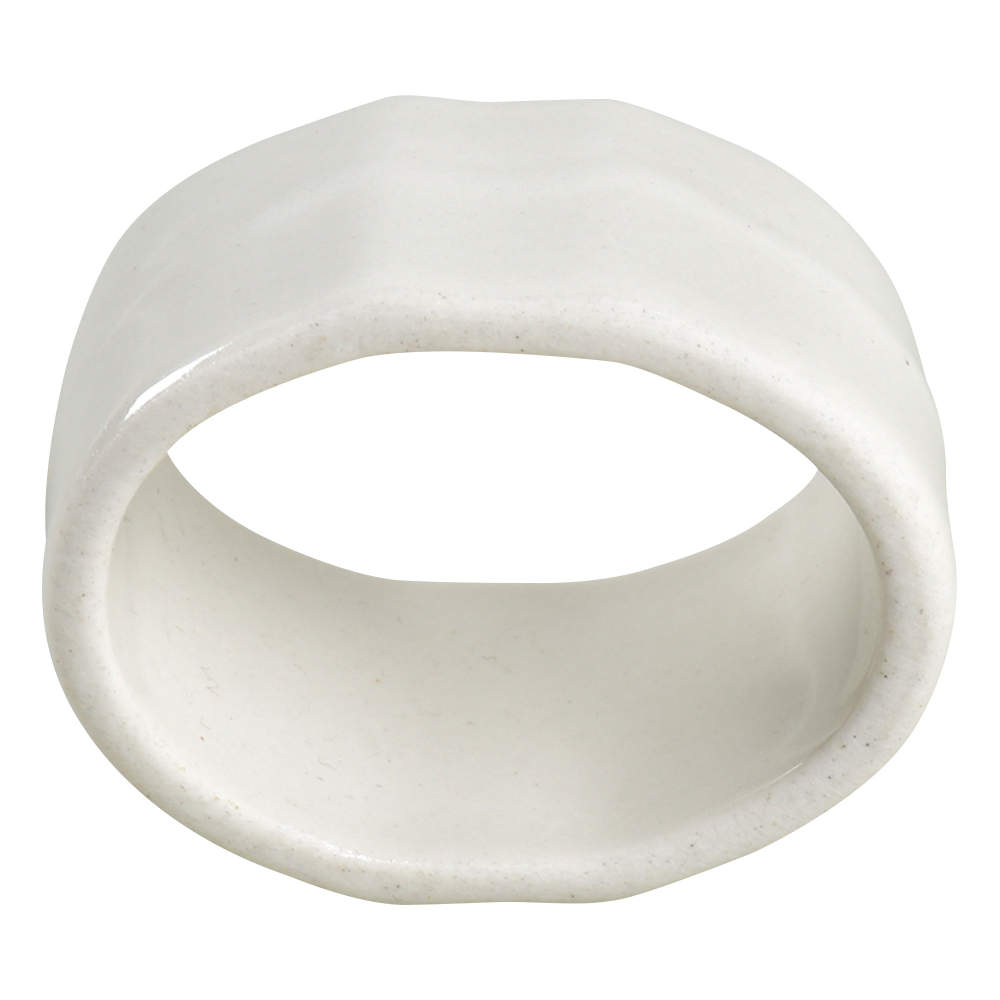 Bistro Cafe White Napkin Ring by JCPenney-1