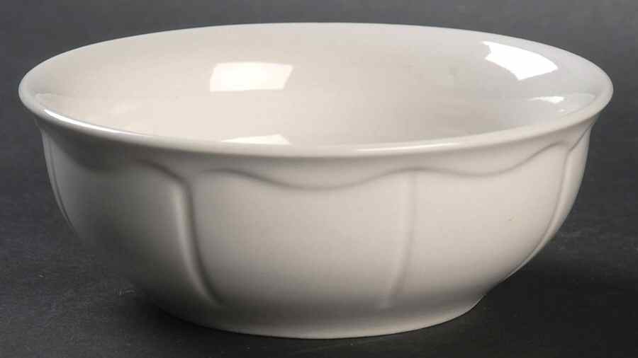Bistro Cafe White Fruit/Dessert (Sauce) Bowl by JCPenney-1