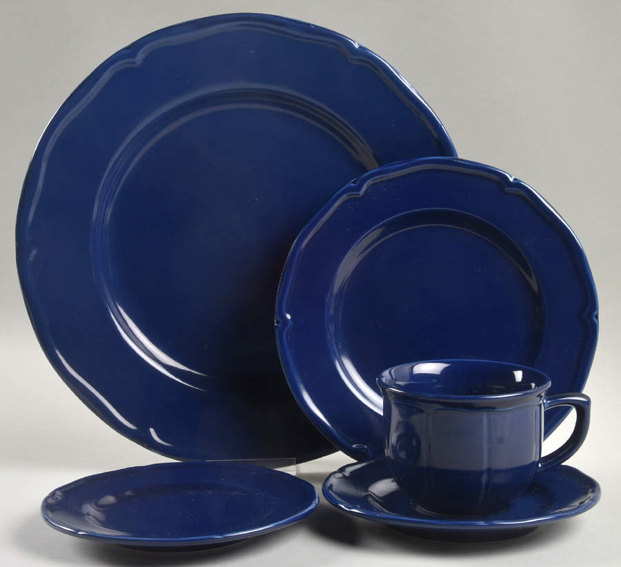 Bistro Blue 5 Piece Place Setting by JCPenney-1