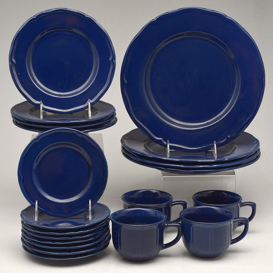 Bistro Blue 20 Piece Set by JCPenney-1