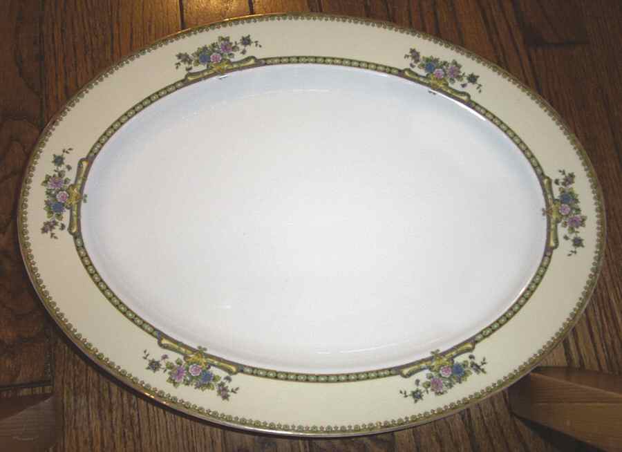 N5047 14" Oval Serving Platter by Noritake-1