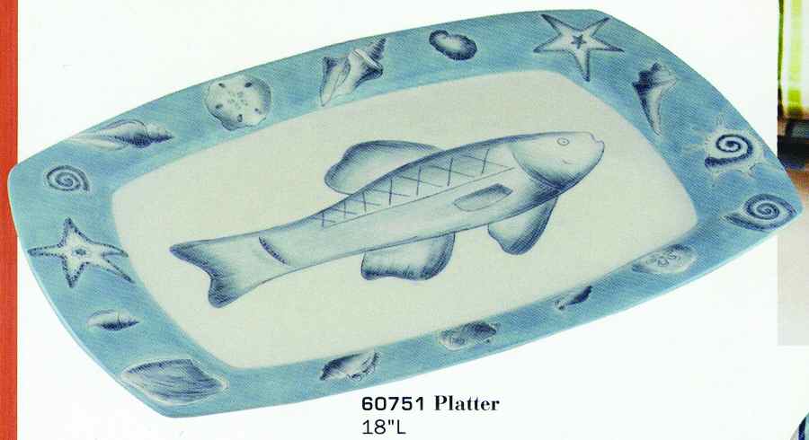South Hampton 18" Rectangular Serving Platter by Jay Willfred-1