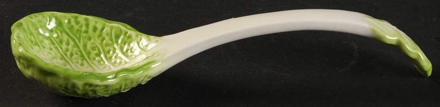 Bunny Toile Figural Tureen Ladle by Jay Willfred-1