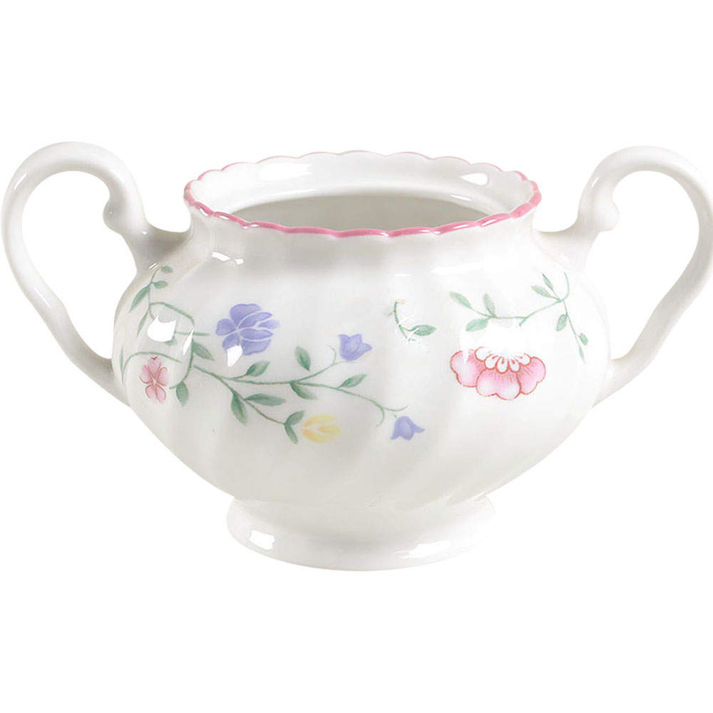 Summer Chintz ("England 1883" Stamp) Sugar Bowl No Lid by Johnson Brothers-1