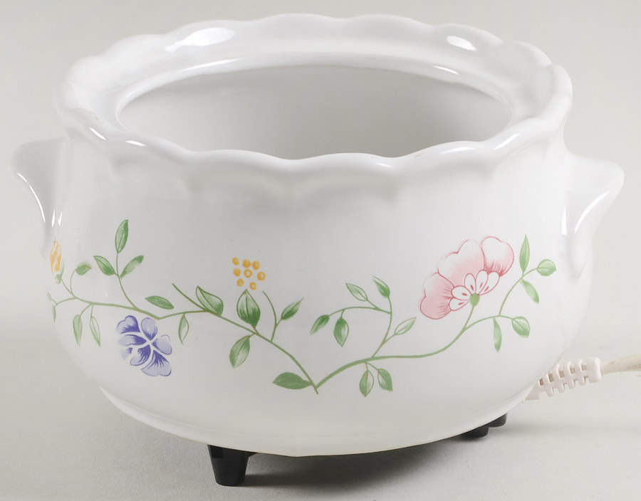 Summer Chintz ("England 1883" Stamp) Electric Potpourri Warmer, No Lid by Johnson Brothers-1