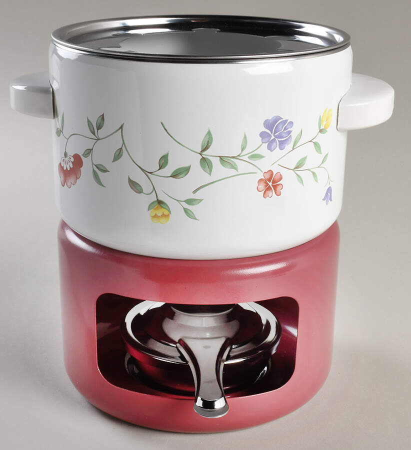 Summer Chintz ("England 1883" Stamp) Metal Open Lid Metal Pot (For 10 Pc Set) by Johnson Brothers-1