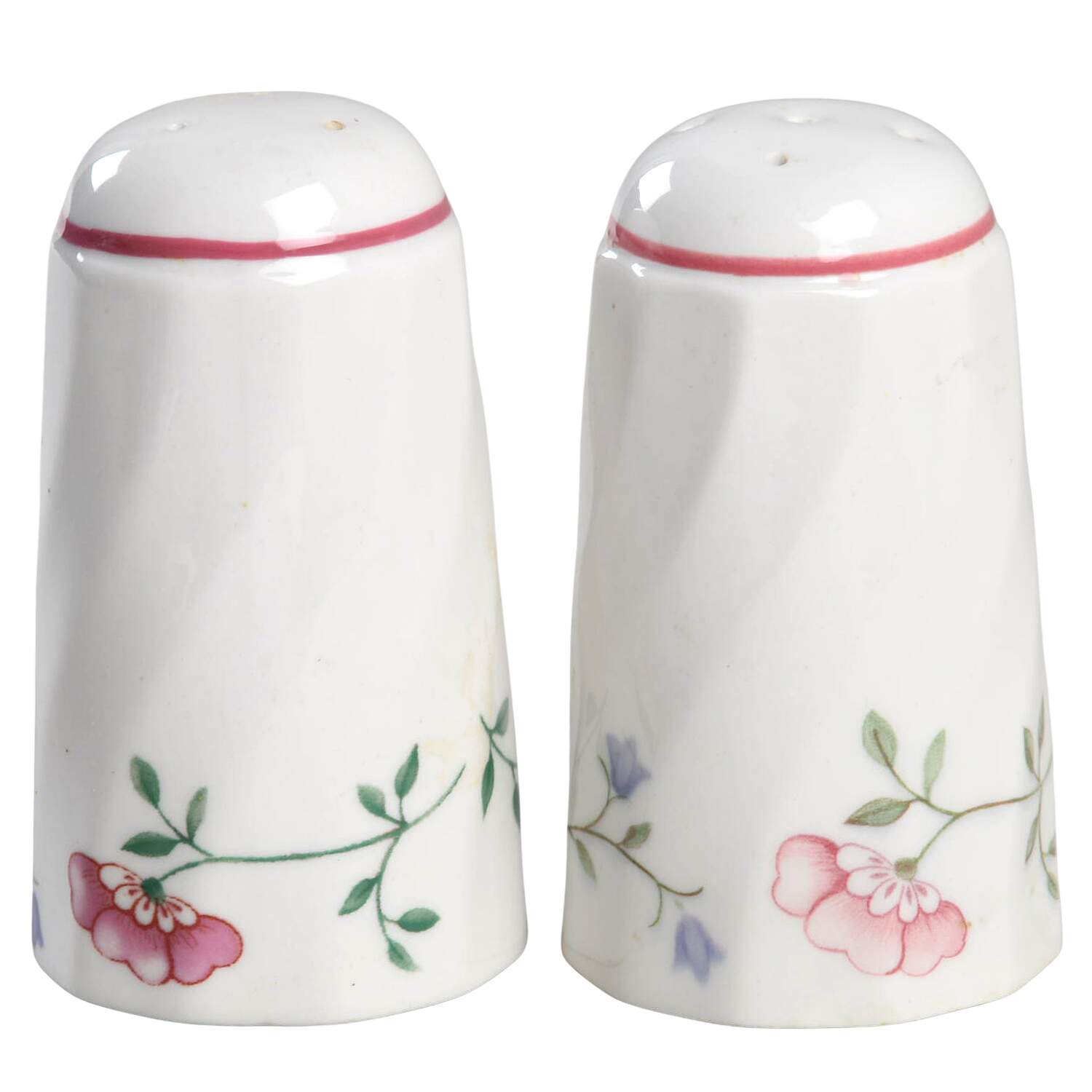 Summer Chintz ("England 1883" Stamp) Salt & Pepper Set by Johnson Brothers-1