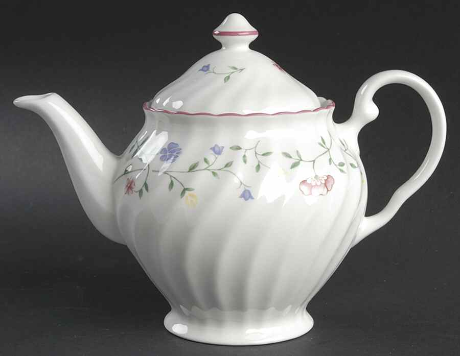 Summer Chintz ("England 1883" Stamp) Teapot & Lid by Johnson Brothers-1