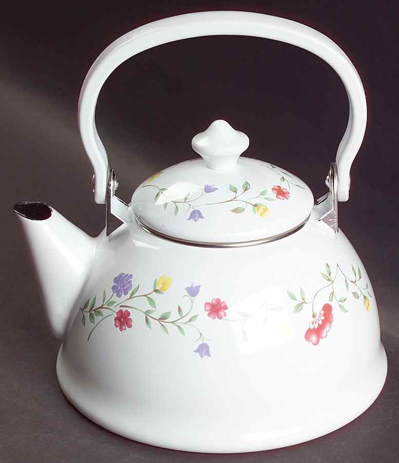 Summer Chintz ("England 1883" Stamp) Individual Metal Kettle & Lid by Johnson Brothers-1