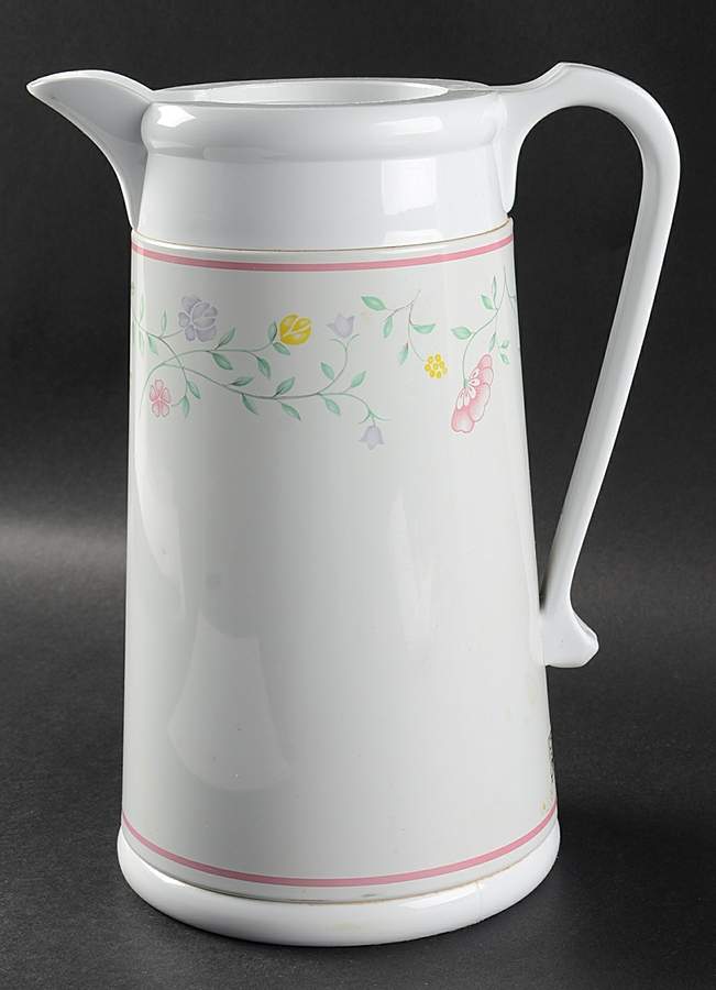 Summer Chintz ("England 1883" Stamp) Plastic Thermos/Carafe No Lid by Johnson Brothers-1
