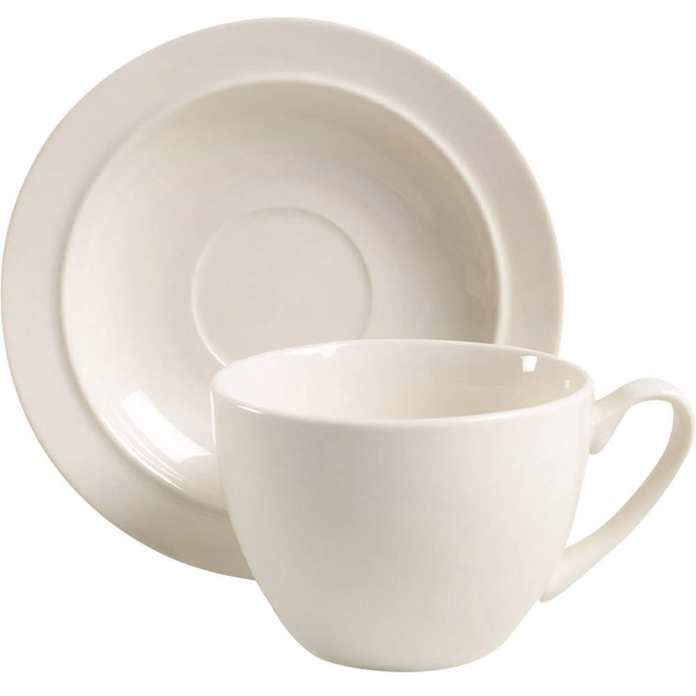 Pure Flat Cup & Saucer Set by Johnson Brothers-1
