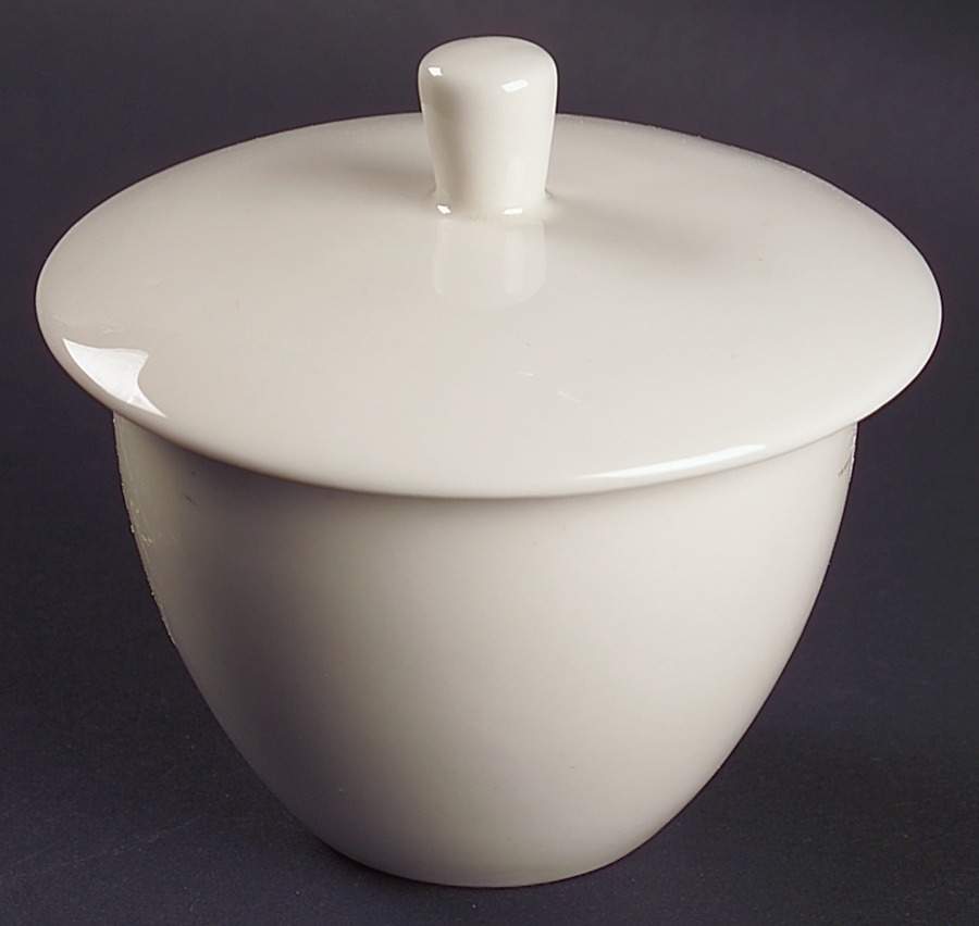 Pure Sugar Bowl & Lid by Johnson Brothers-1