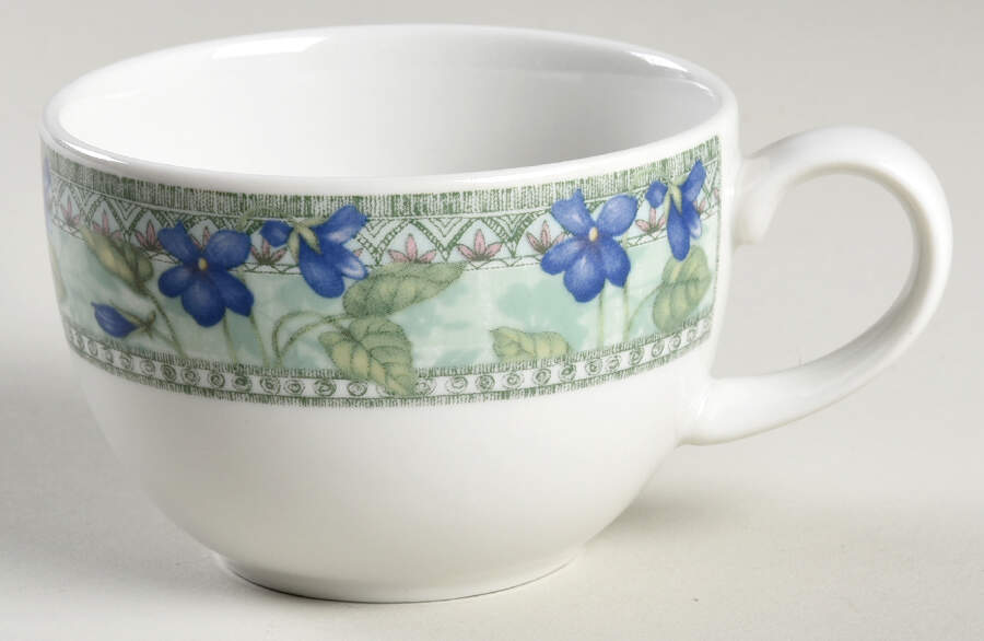 Spring Floral Flat Cup by Johnson Brothers-1