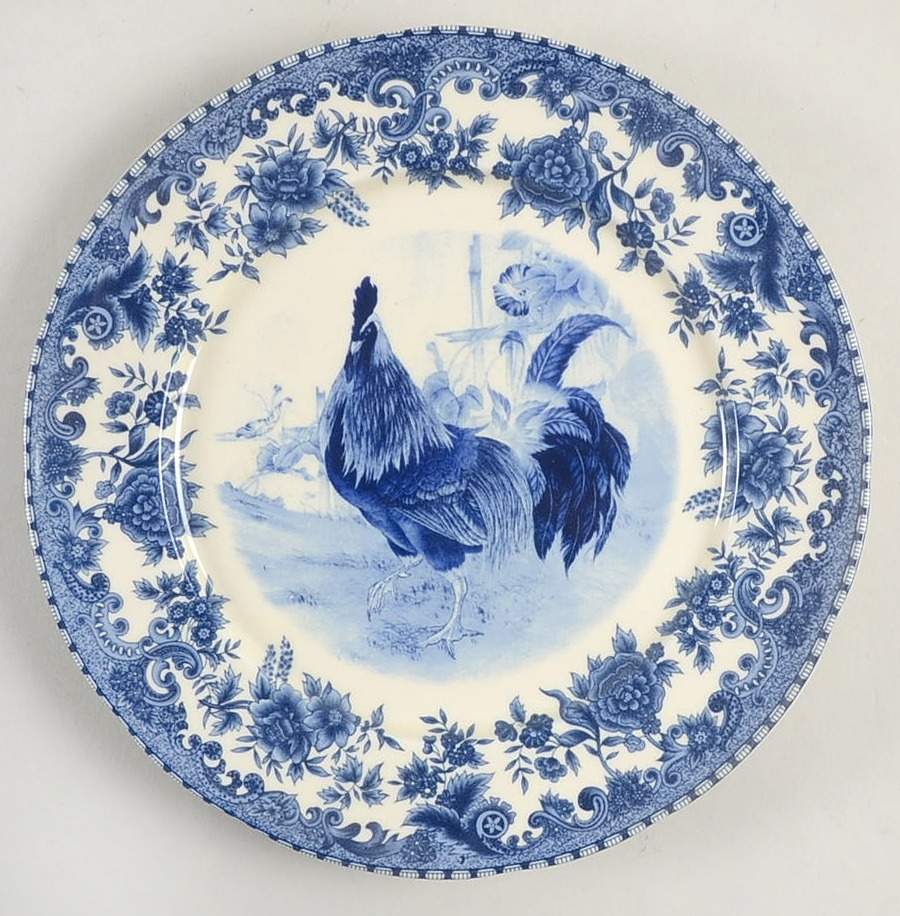 William James Farmyard Salad Plate by Jay Import-1