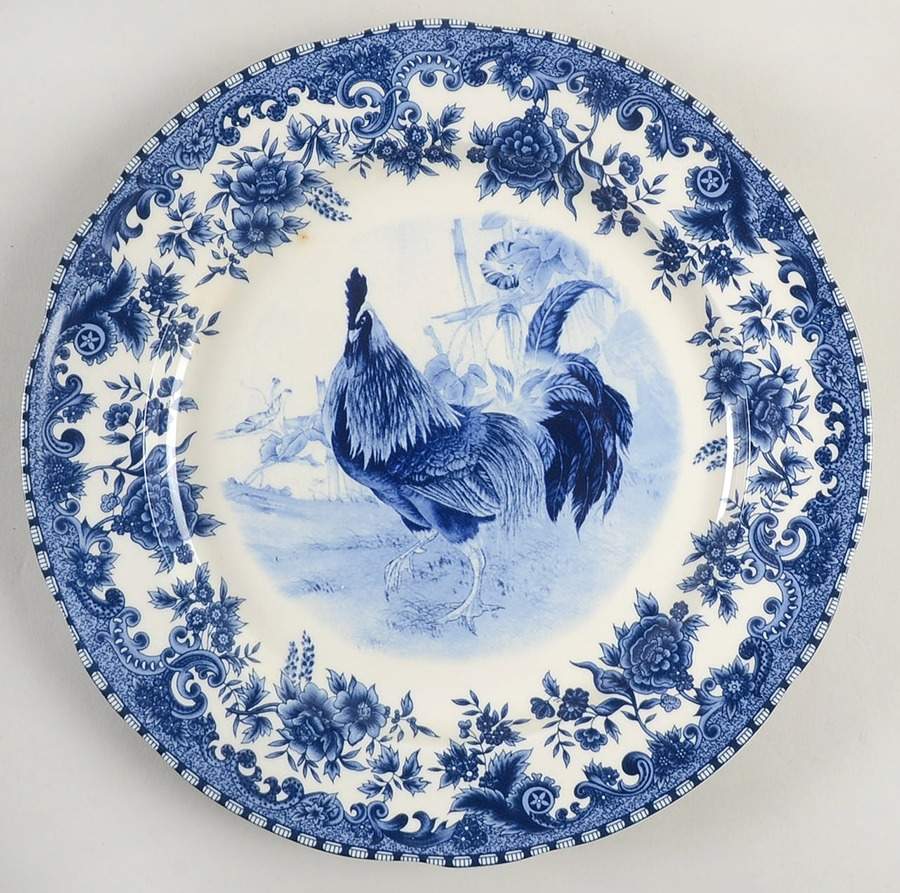 William James Farmyard Dinner Plate by Jay Import-1
