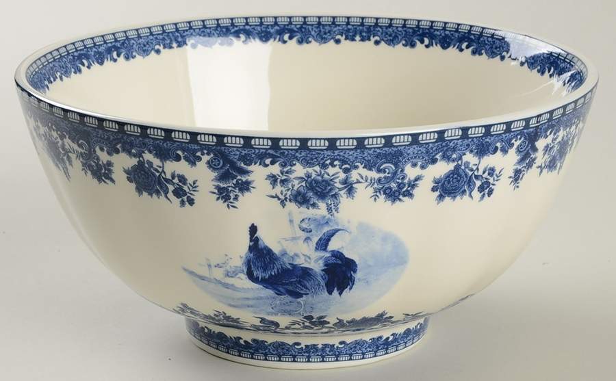 William James Farmyard 6" Round Vegetable Bowl by Jay Import-1