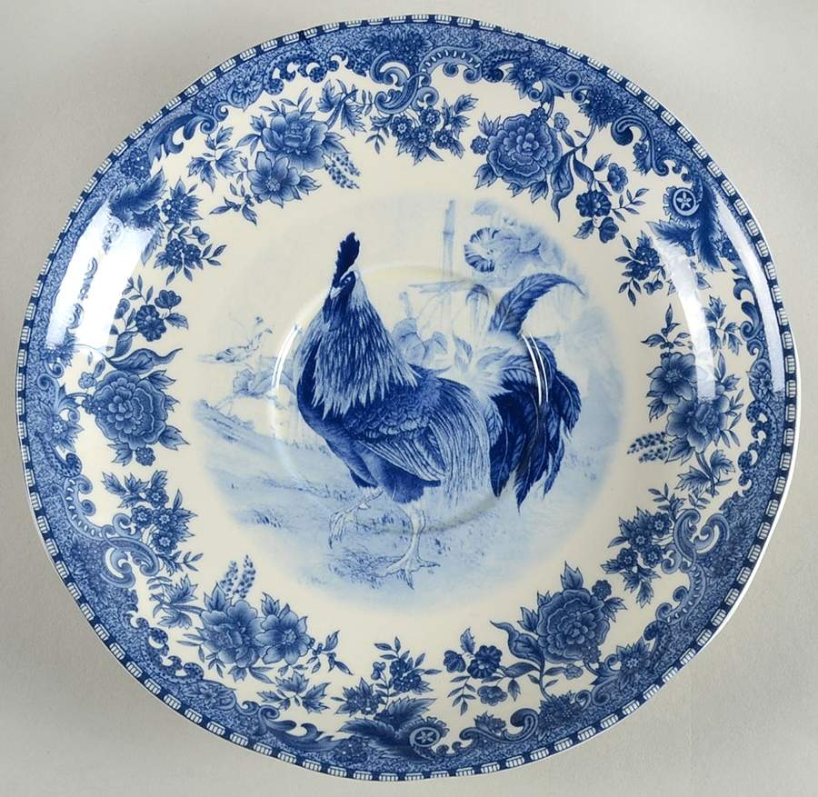 William James Farmyard Saucer for Cream Soup Bowl by Jay Import-1