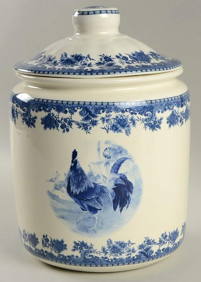William James Farmyard Large Canister & Lid by Jay Import-1