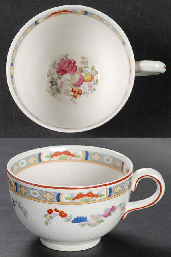 Arundale (White Background) Flat Cup by Johnson Brothers-1