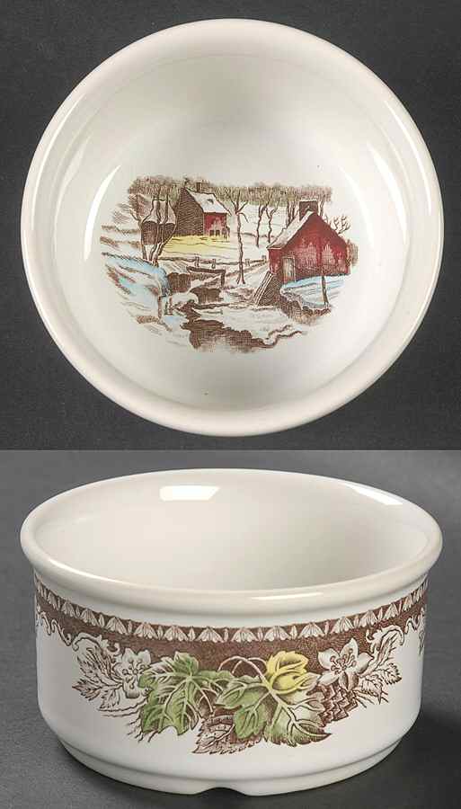 The Friendly Village ("England 1883" Backstamp) Ramekin by Johnson Brothers-1