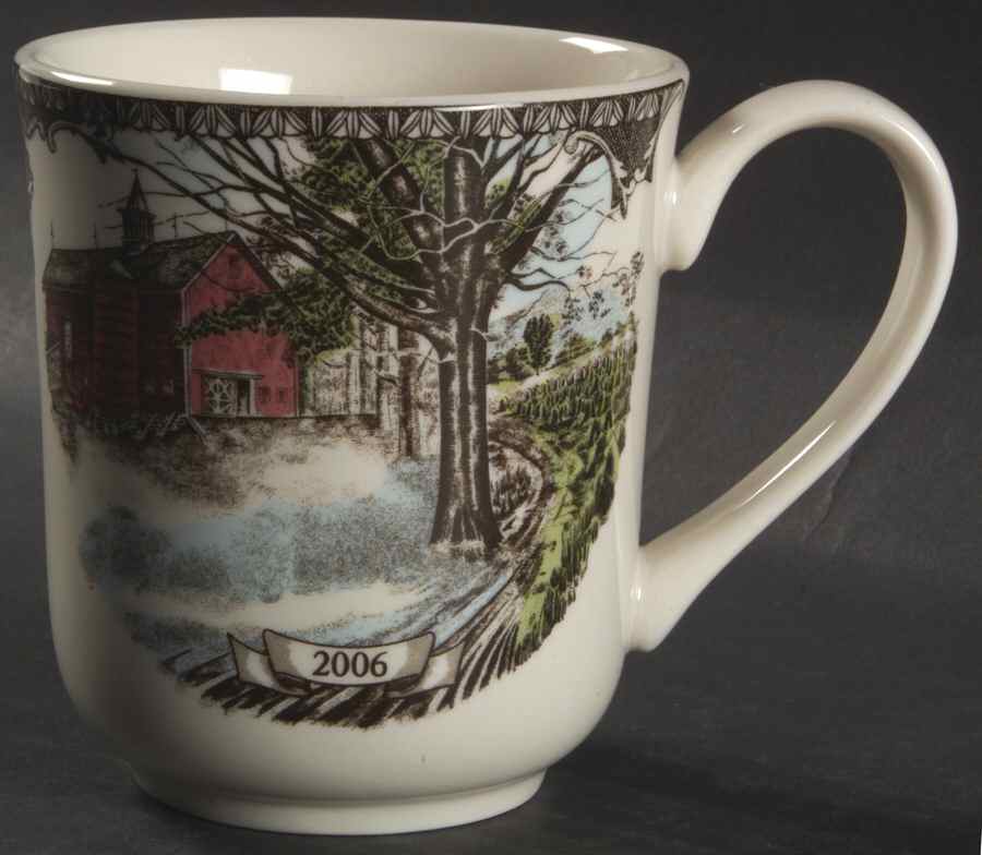 The Friendly Village ("England 1883" Backstamp) 2006 Collector Mug by Johnson Brothers-1