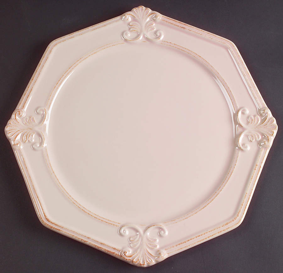 Vintage Pink Dinner Plate by JCPenney-1