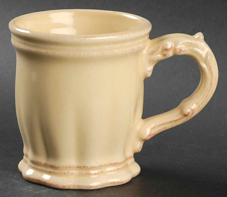 Vintage Yellow (Butter) Mug by JCPenney-1